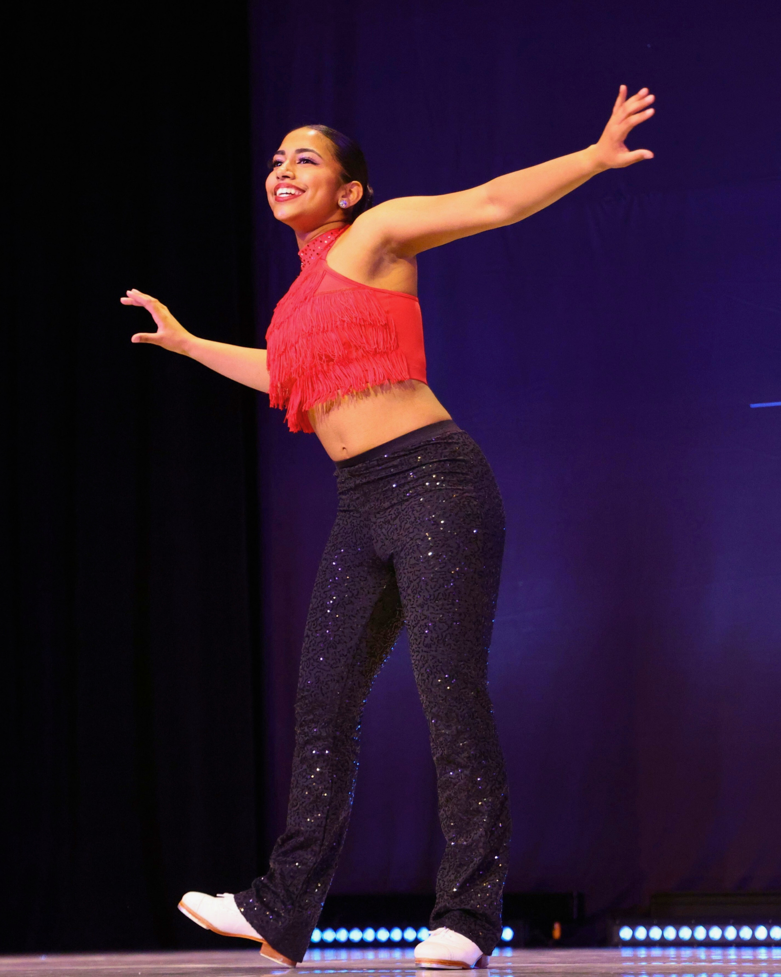 Dancer Performing at Reverb Competition