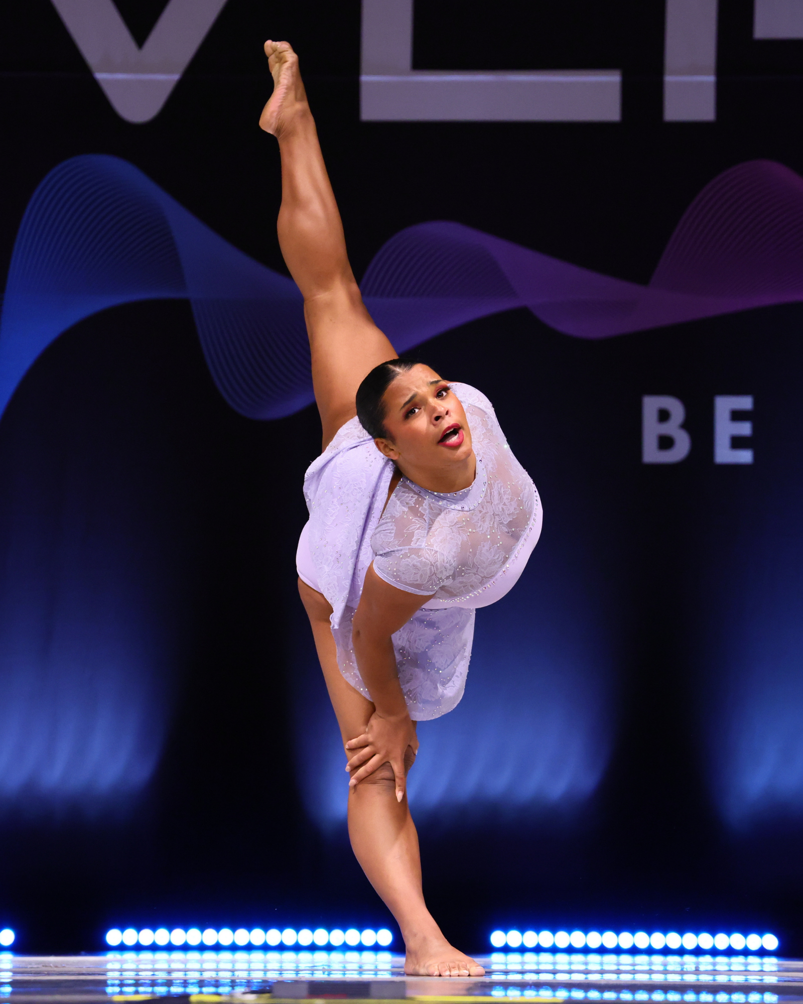 Dancer Performing at Reverb Competition